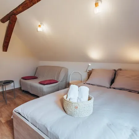 펜션 Aux Cerfs Des Vignes - L'annexe Scherwiller