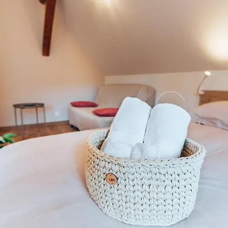 Aux Cerfs Des Vignes - L'annexe 펜션 *